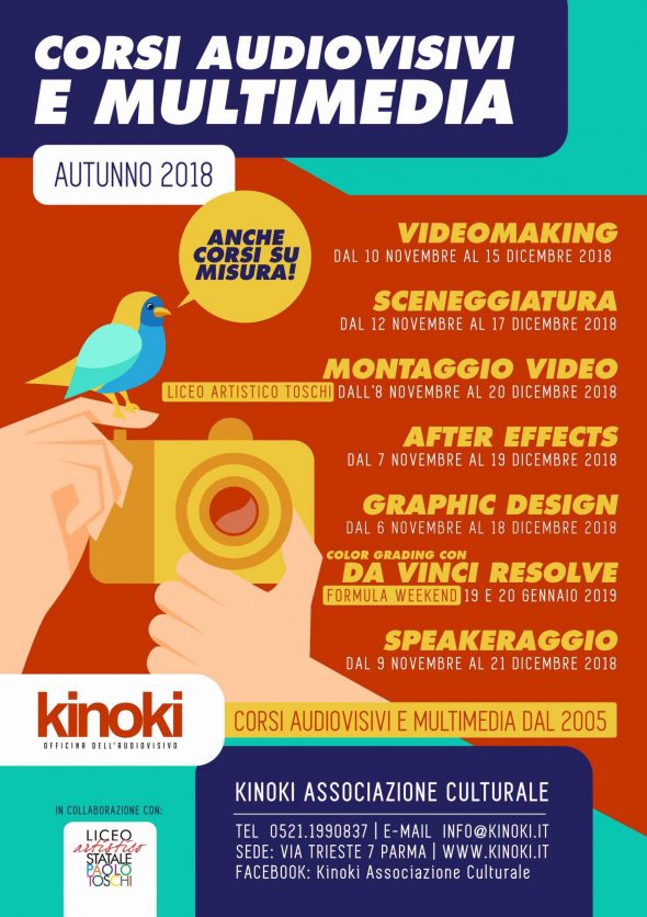 Corsi Audiovisivi Multimedia | Inverno 2018