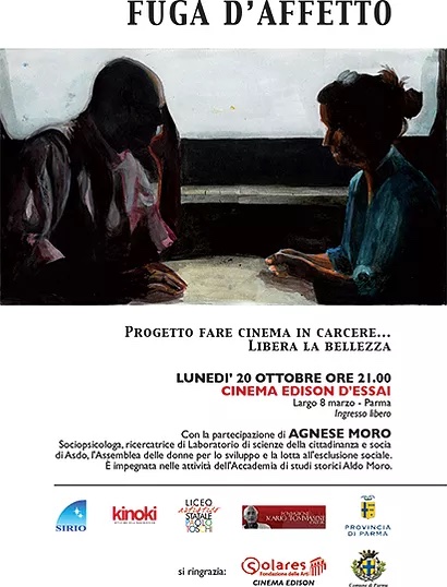 Proiezione film Fuga d’affetto – Parma