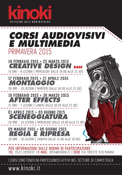 Corsi Audiovisivi Multimedia | Primavera 2015